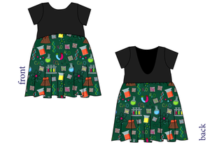 Science Rules Low Back Dress