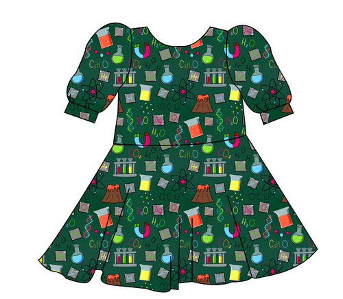 Science Rules Prairie Dress
