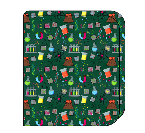 Science Rules Swaddle Blanket