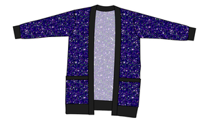 Witchy Confetti Glitter Ladies' Grandpa Cardigan