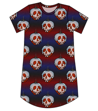 Load image into Gallery viewer, Poison Apple Ladies' T-Shirt Dress