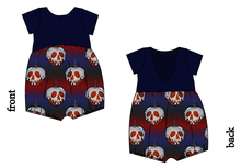 Load image into Gallery viewer, Poison Apple Low Back Romper and Bubble Romper