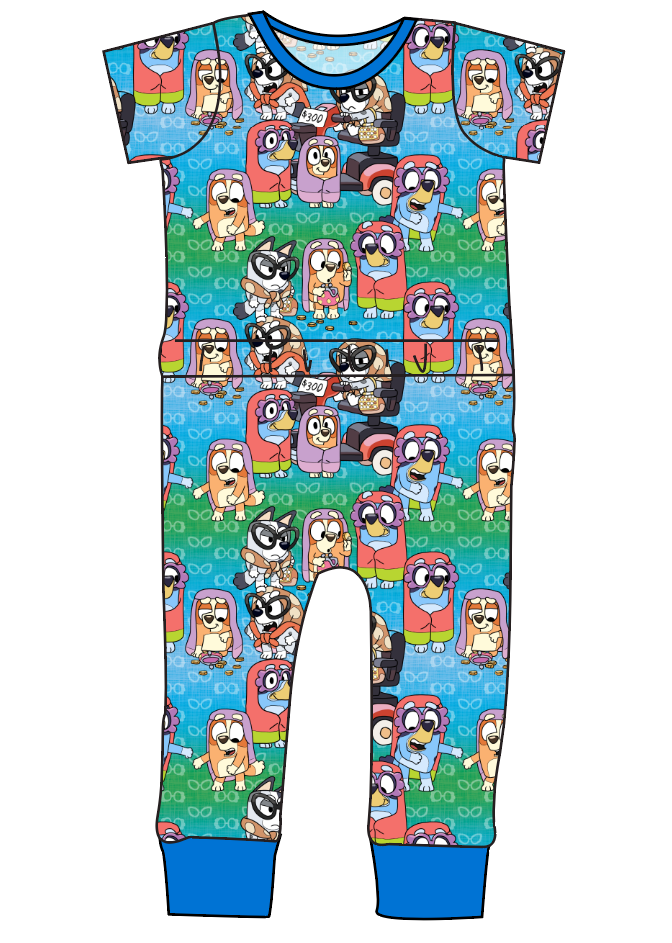 Here Comes The Grannies Bennett Pants and Shorts Length T-Shirt Romper