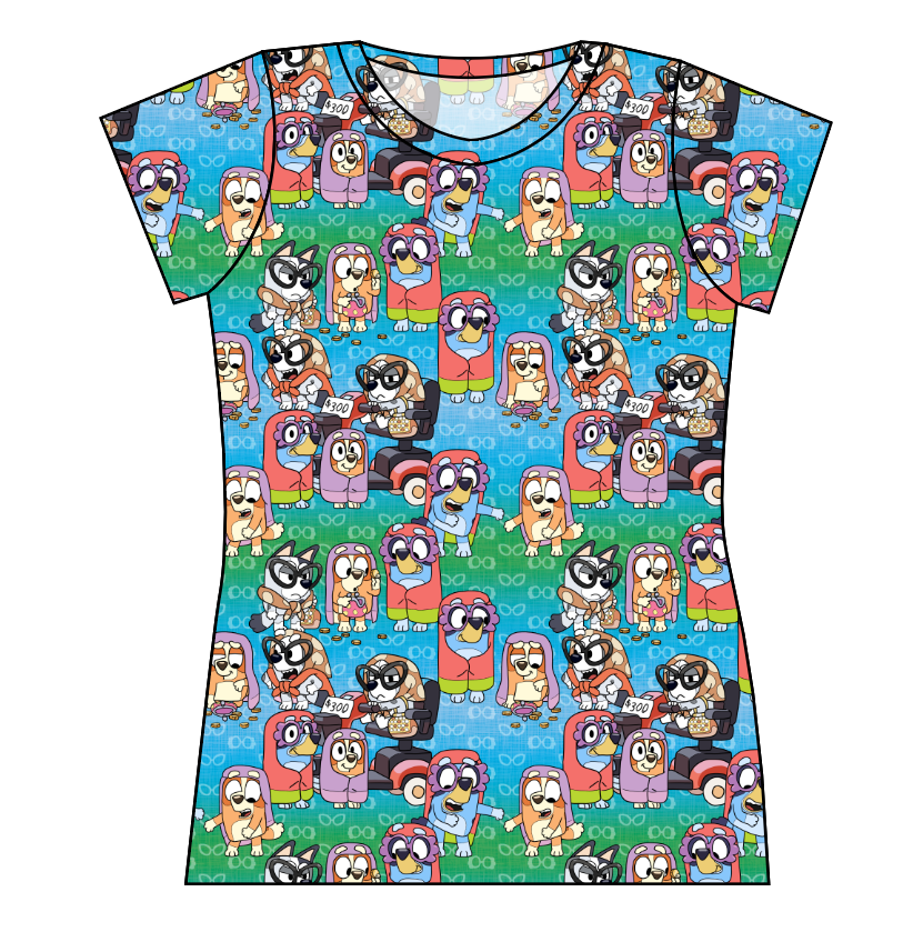 Here Comes The Grannies Ladies' Basic Tee