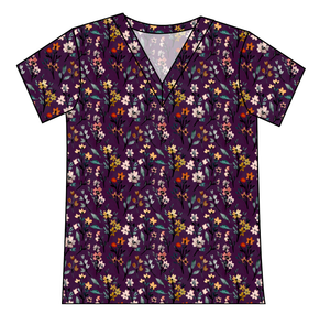 Autumn Fields Ladies' Slouchy V-Neck Tee