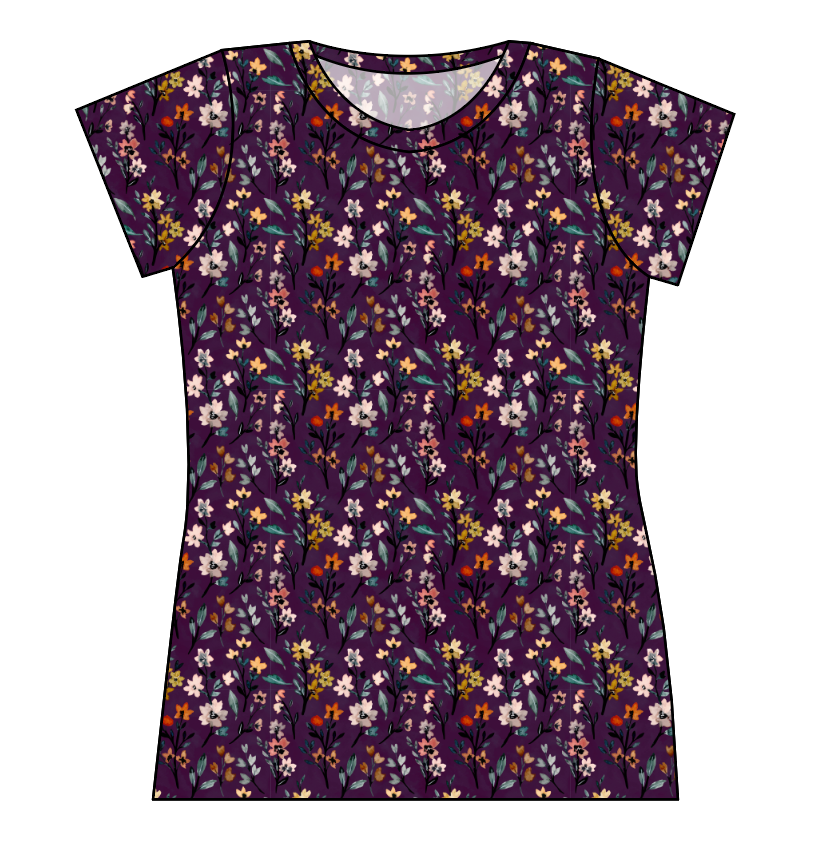 Autumn Fields Ladies' Basic Tee