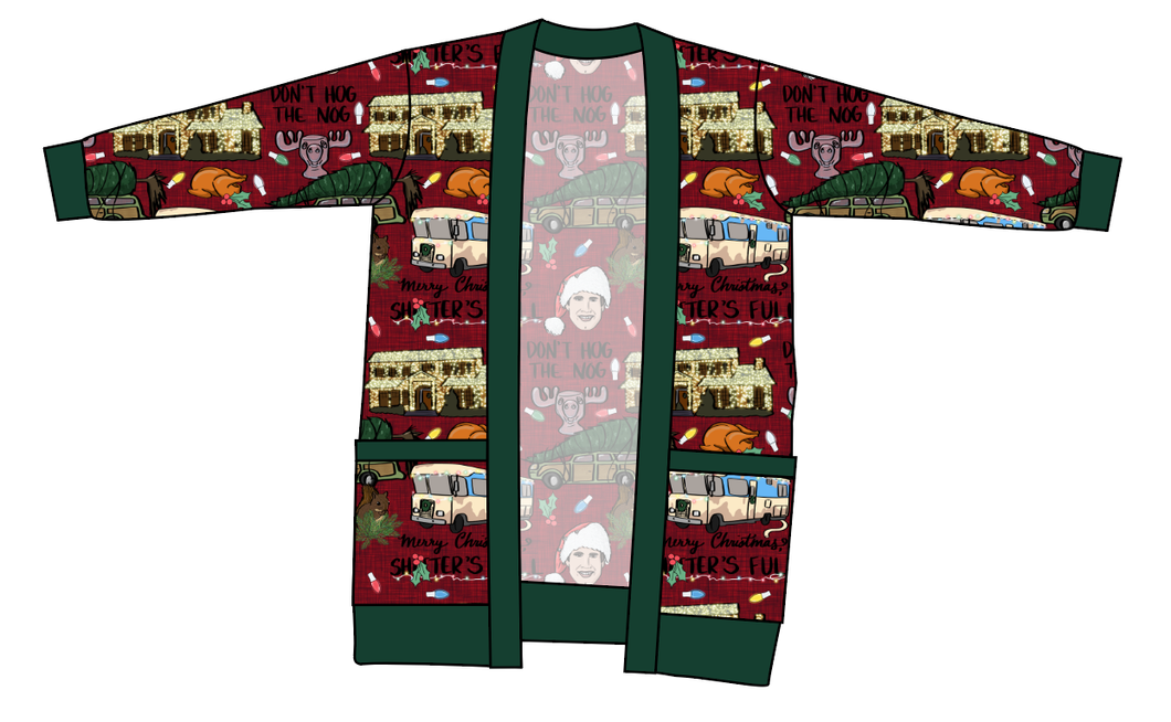 Family Christmas Ladies' Grandpa Cardigan
