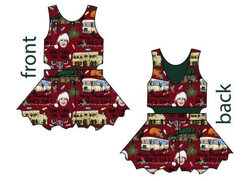 Family Christmas Kids Playsuit