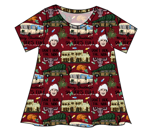 Family Christmas Ladies' Swing Tee