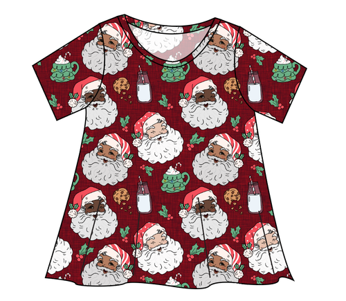 Classic Santas Ladies' Swing Tee