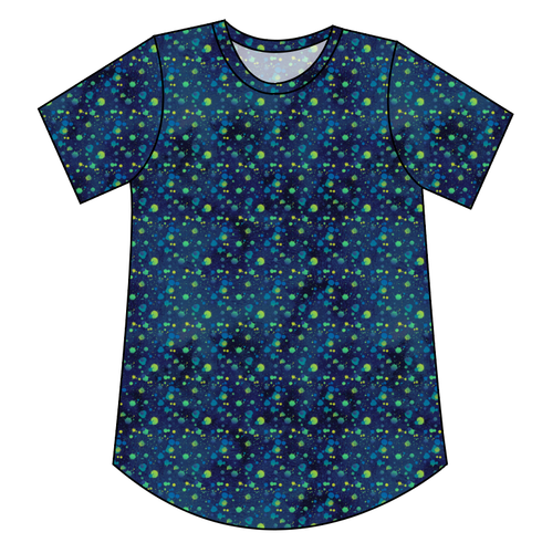 Navy Splatter Kids' Relaxed Tee