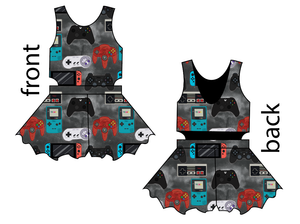 Game Controllers Kids Playsuit