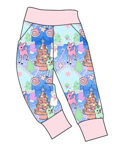 Pastel Wonderland Basic Joggers And Jogger Shorts