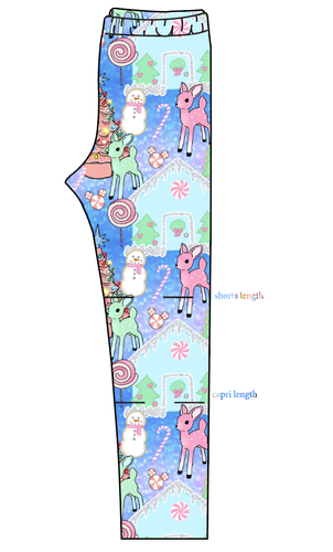 Pastel Wonderland Basic Leggings