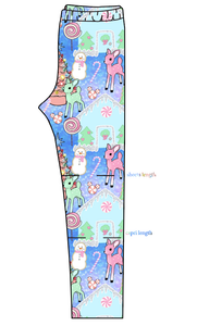 Pastel Wonderland Basic Leggings