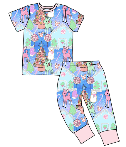 Pastel Wonderland Basic Loungewear Set