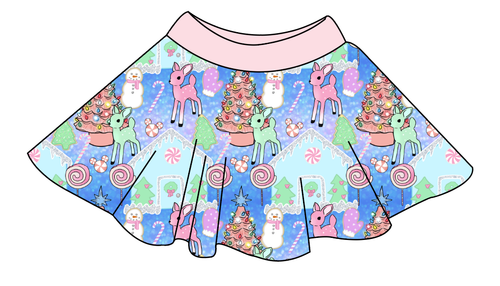 Pastel Wonderland Circle Skirt