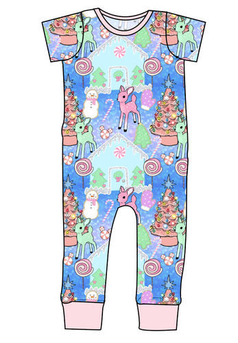 Pastel Wonderland Emmett Pants And Shorts T-Shirt Romper