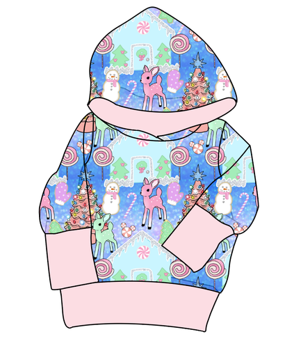 Pastel Wonderland Grow With Me Hoodie (or Crewneck)