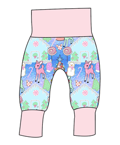 Pastel Wonderland Grow With Me Pants And Shorts