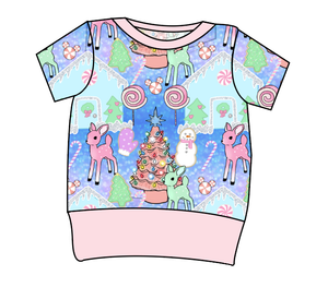 Pastel Wonderland Grow With Me Tee