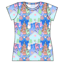 Load image into Gallery viewer, Pastel Wonderland Ladies&#39; Basic Tee