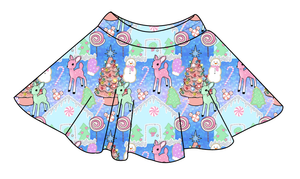 Pastel Wonderland Ladies' Circle Skirt