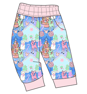 Pastel Wonderland Ladies' Joggers and Jogger Shorts