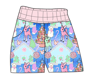 Pastel Wonderland Ladies' Joggers and Jogger Shorts