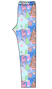 Pastel Wonderland Ladies' Lounge Leggings