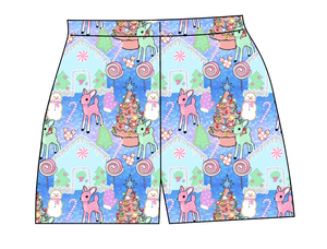 Pastel Wonderland Ladies' Lounge Shorts