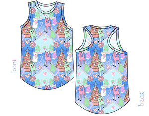 Pastel Wonderland Ladies' Summer Tank