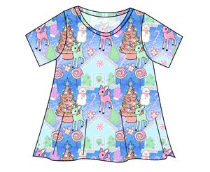 Pastel Wonderland Ladies' Swing Tee