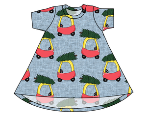 Trees and Tikes Basic T-Shirt Dress