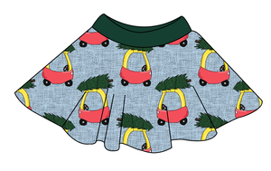 Trees and Tikes Circle Skirt