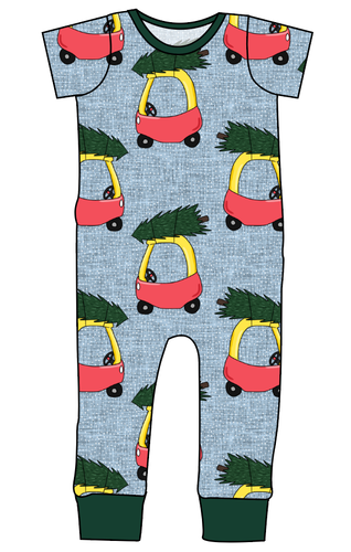 Trees and Tikes Emmett Pants And Shorts T-Shirt Romper