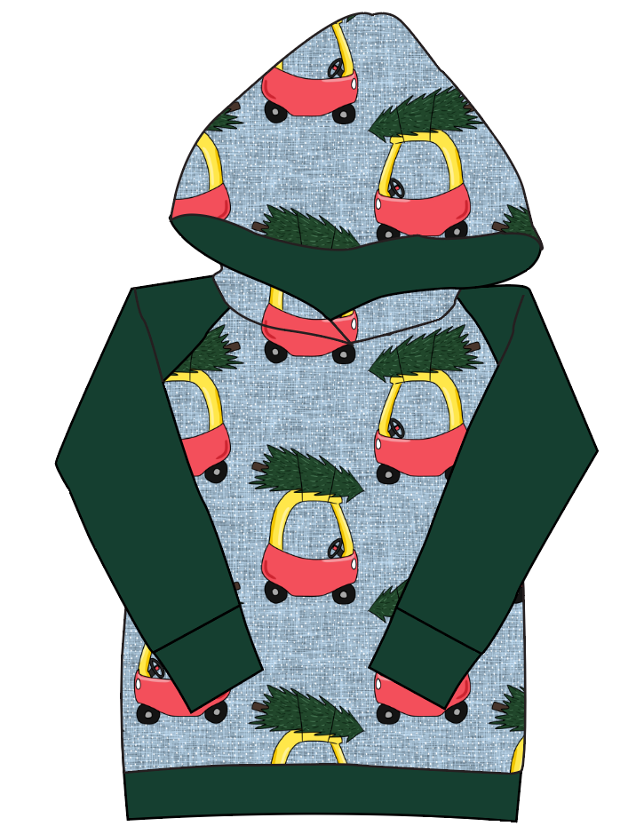 Trees and Tikes Ladies Hoodie