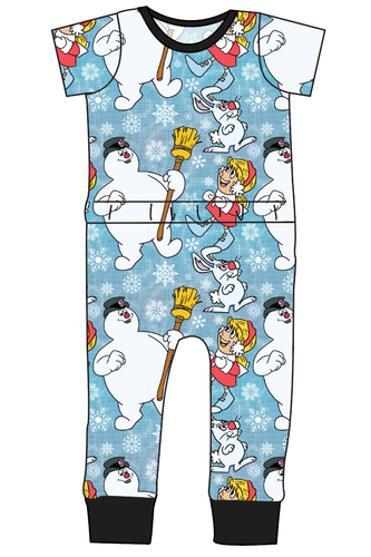 Frosty and Friends Bennett Pants and Shorts Length T-Shirt Romper