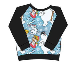 Frosty and Friends Classic Hoodie (or Crewneck)