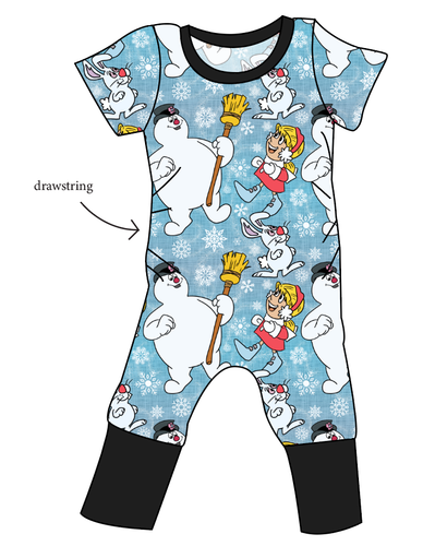 Frosty and Friends Grow With Me Pants And Shorts Romper
