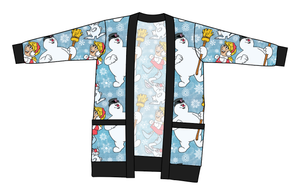 Frosty and Friends Ladies' Grandpa Cardigan