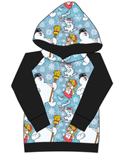 Load image into Gallery viewer, Frosty and Friends Ladies Hoodie