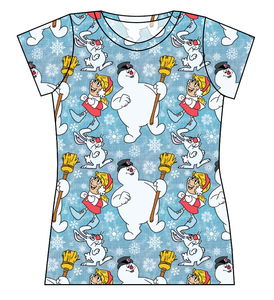 Frosty and Friends Ladies' Basic Tee