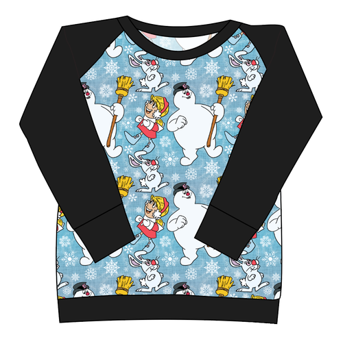 Frosty and Friends Ladies' Classic Crewneck