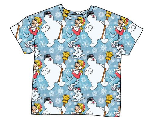 Frosty and Friends Ladies' Oversized Tee