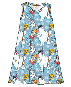 Frosty and Friends Ladies' Swing Dress