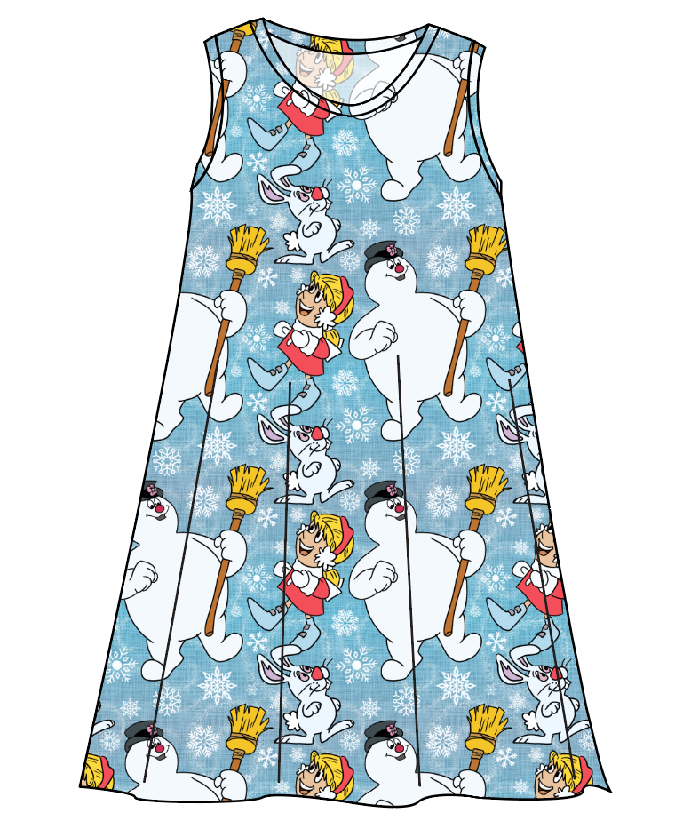 Frosty and Friends Ladies' Swing Dress