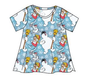 Frosty and Friends Ladies' Swing Tee