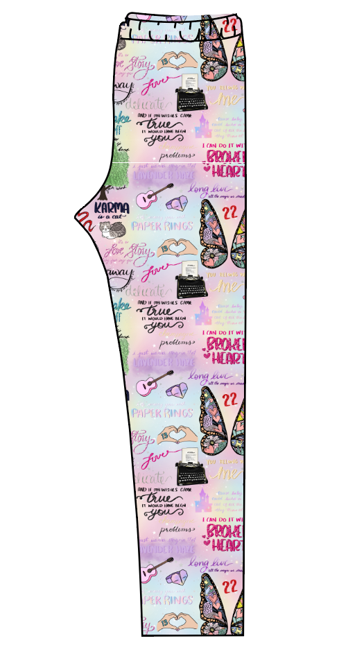 Swiftie Era Ladies' Lounge Leggings