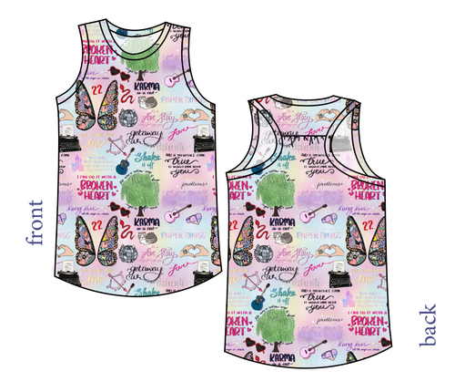 Swiftie Era Summer Tank